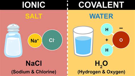 Main Differences Between Ionic And Covalent Bonds Yourdictionary
