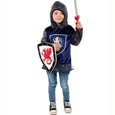 Childrens Crusader Knight Dress Up Costume By Time To Dress Up