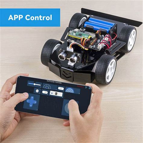 Sunfounder Wd Robot Car Kit For Raspberry Pi Pico Elektor