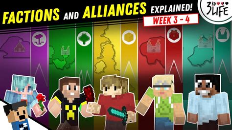 3rd Life Smp The Alliances And Factions Explained Week 3 4 Youtube