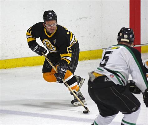 Boston Bruins Alumni Hockey Game Ken Linseman Editorial Image Image