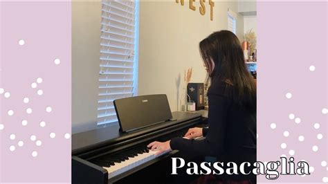 Handel Passacaglia Halvorsen Piano Cover Youtube