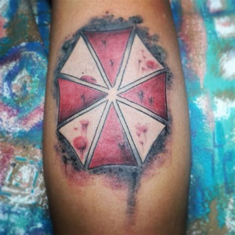Umbrella Corp Geometric Tattoo Tattoos Resident Evil