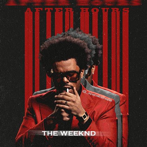 The Weeknd After Hours Cover The Weeknd After Hours Freshalbumart