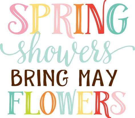 Download May Flowers Png April Showers Bring May Flowers Vector