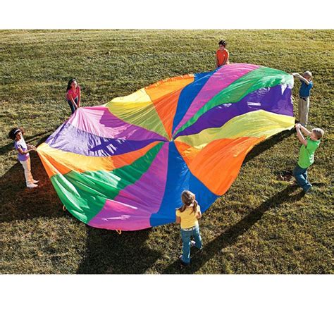 2m And 3m Rainbow Parachute Outdoor Toys Rainbow Outdoor 8 Handles