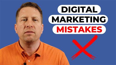 10 digital marketing mistakes to avoid making youtube