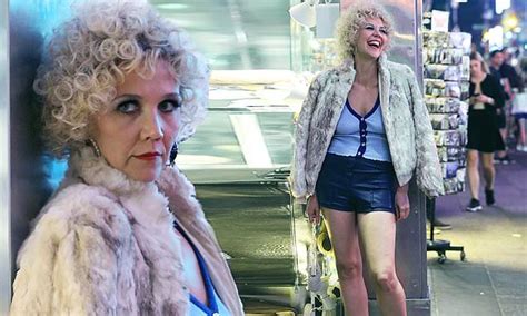 Maggie Gyllenhaal Dons A Risque Retro Look As She Films Final Episode