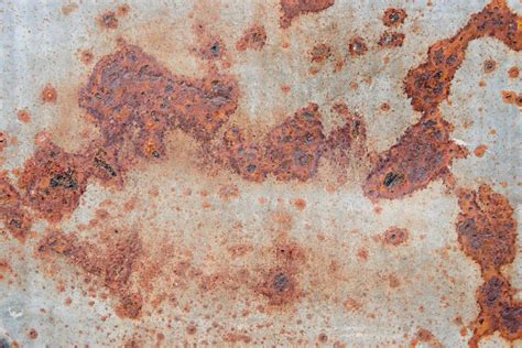 Free Old Red Rust Metal Background Free