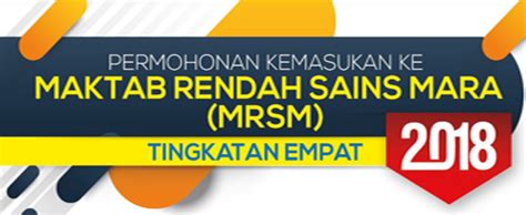 We did not find results for: Semakan Permohonan MRSM Tingkatan 4 Online ...