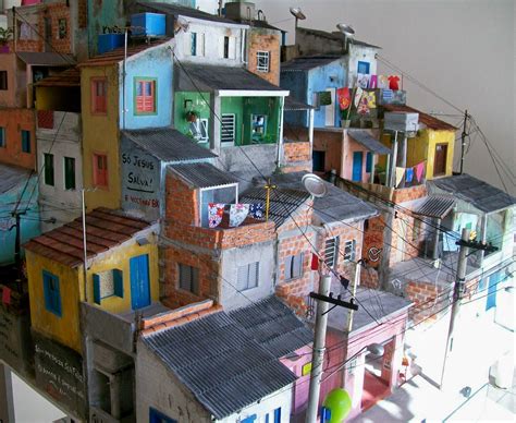 Arte Em Maquete Um Futuro à Colorir Favela Das Pacificações
