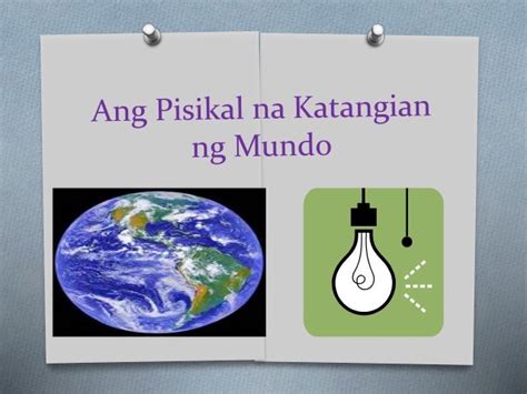 Anyong Pisikal Ng Daigdig Anyong Pataga