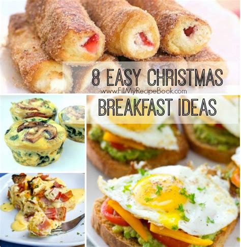 8 Easy Christmas Breakfast Ideas Fill My Recipe Book