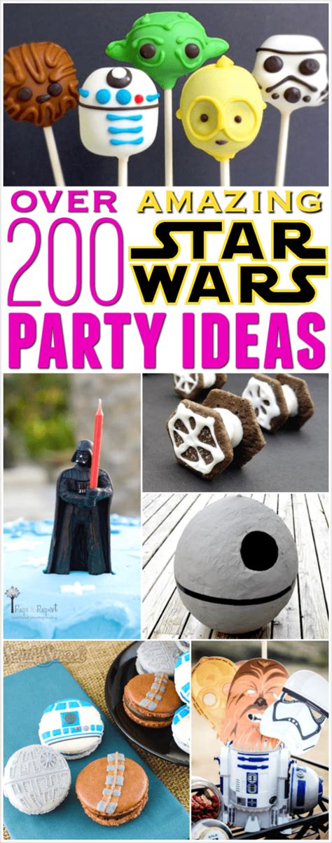 The Best Star Wars Party Ideas 200 Foods Decorations