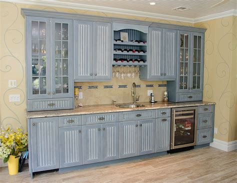 Wet Bar Built In Idea In Brielle New Jersey