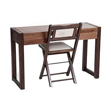 Brown Rectangular Wooden Study Table With Chair At Rs 14999 In Jodhpur