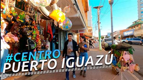 Recorriendo Puerto IguazÚ Centro I Misiones I Argentina I 4k Walking