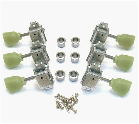Wj 44 3c Wilkinson 3x3 Chrome Vintage Tuners For Les Paul Sg Gibson