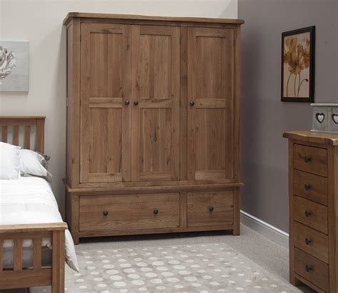 Real Wood Armoire Wardrobe Closet 100 Solid Wood 2 Sliding Door