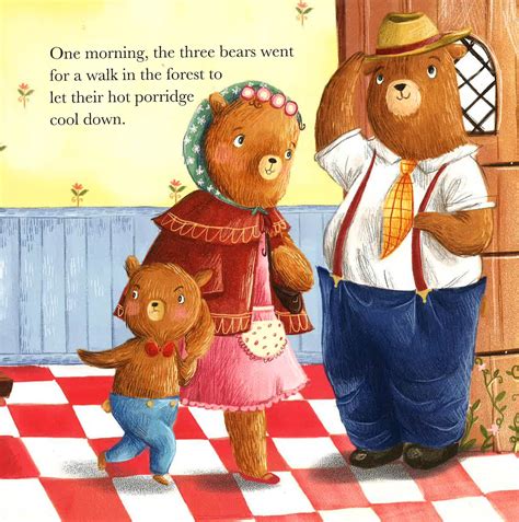 Goldilocks And The Three Bears Come To Life Book Big Bad Wolf Books
