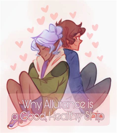 Why Allurance Is A Good Healthy Ship Cartoon Amino