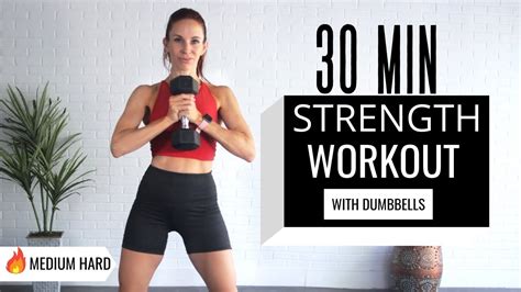 30 Min Intense Sculpt And Tone Full Body Strength Workout With Compound Movements Low Impact