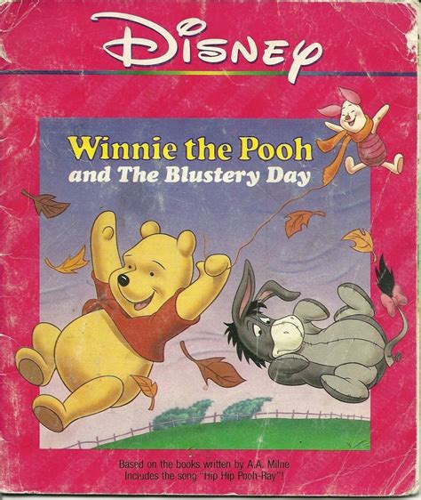 Winnie The Pooh And The Blustery Day Walt Disney Softcover Book