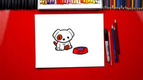 How To Draw The Cutest Puppy Art For Kids Hub