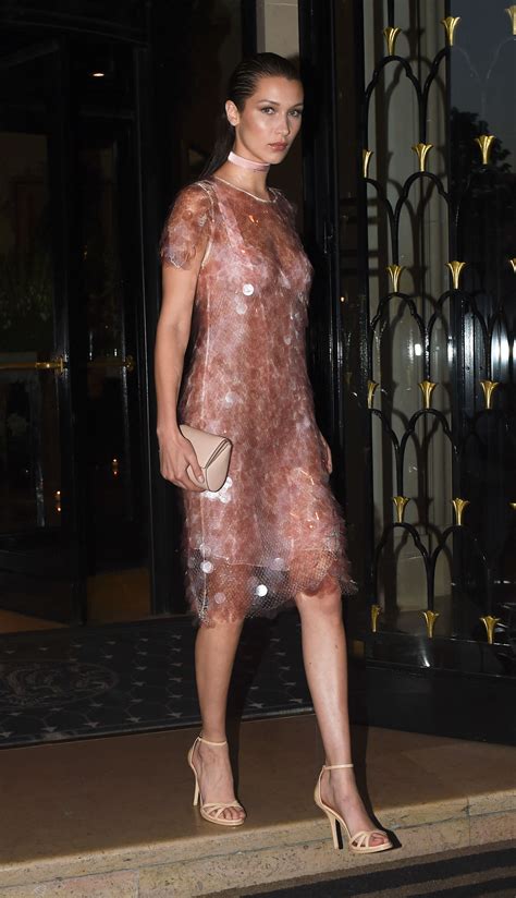 Bella Hadid Arrives At The Vogue Party 04 Gotceleb
