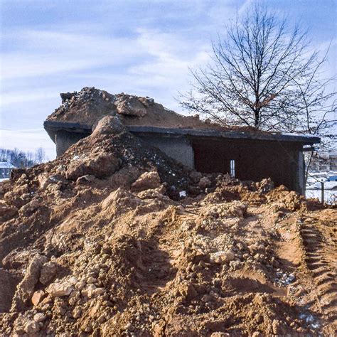 Partially Buried Woodshed Holtsmithson Foundation