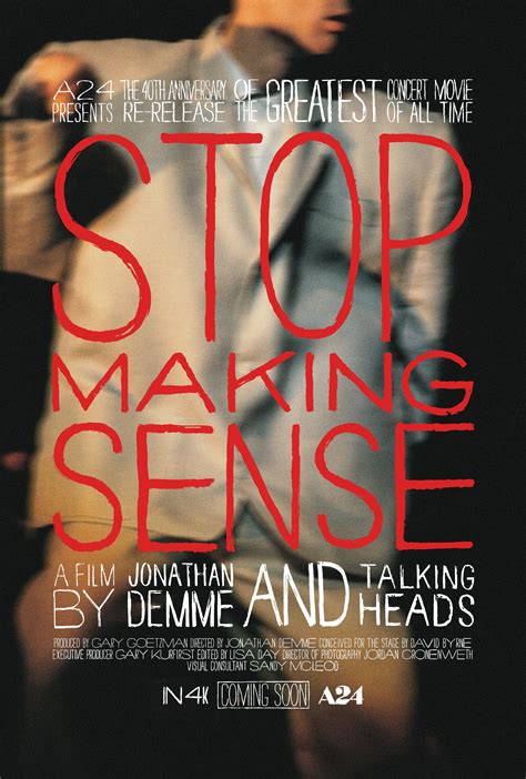 STOP MAKING SENSE - REMASTERED (2023) — When To Stream