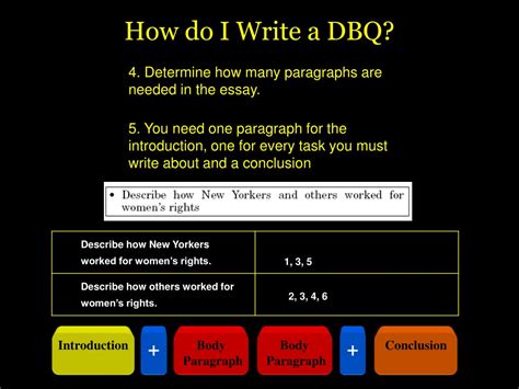 Ppt Lets All Learn How To Write A Dbq Powerpoint Presentation Free