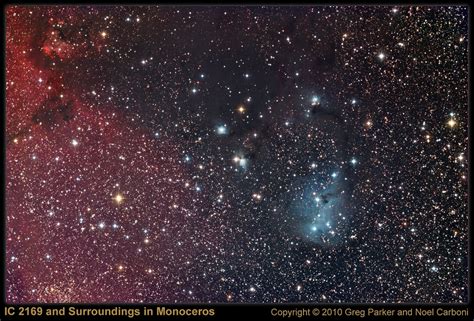 Ic2169 Reflection Nebula In Monoceros New Forest Observatory