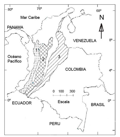 Croquis De Colombia Con Las Cordilleras Para Colorear Mapa De Colombia