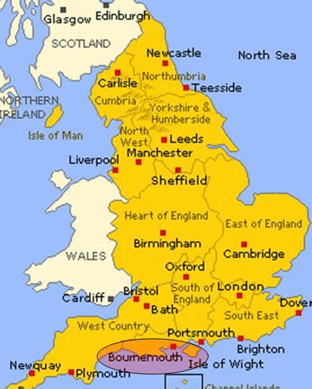Ciudades Para Visitar En Inglaterra Mapa
