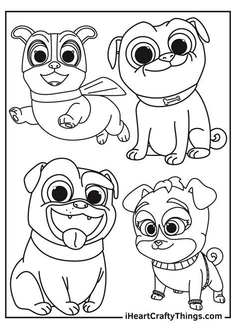 Puppy Dog Pals Coloring Pages Updated 2021