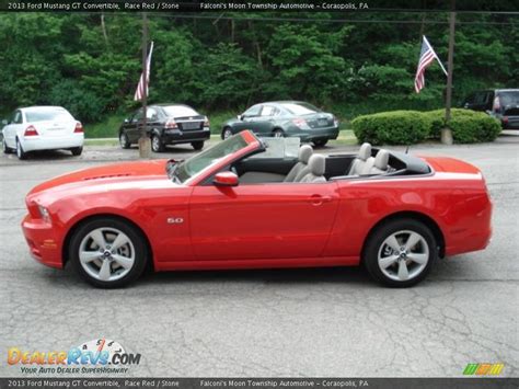 Race Red 2013 Ford Mustang Gt Convertible Photo 5
