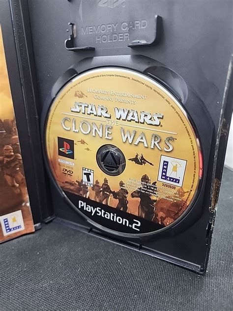 Star Wars The Clone Wars Sony Playstation 2 2002 Ps2 Complete W