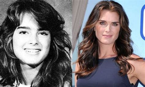 Brooke Shields Yearbook Photos Celebrities Before And After Supermodels