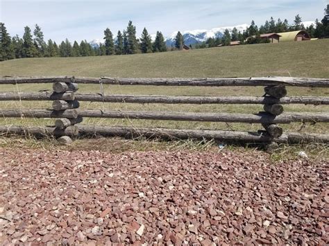 This Is My Most Favourite Fence Log Fence Rustic Fence Farm Fence