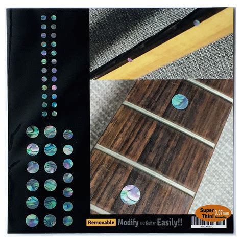 Fretboard Markers Inlay Sticker Decals For Guitar And Bass