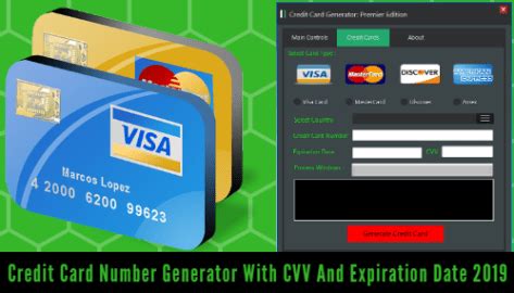 The christopher & banks credit card isn't a great option for everyday. Credit Card Number Generator With cvv And Expiration Date 2019 | Credit card numbers, Number ...