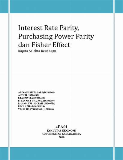 Parity Interest Rate Fisher Power Dan Purchasing