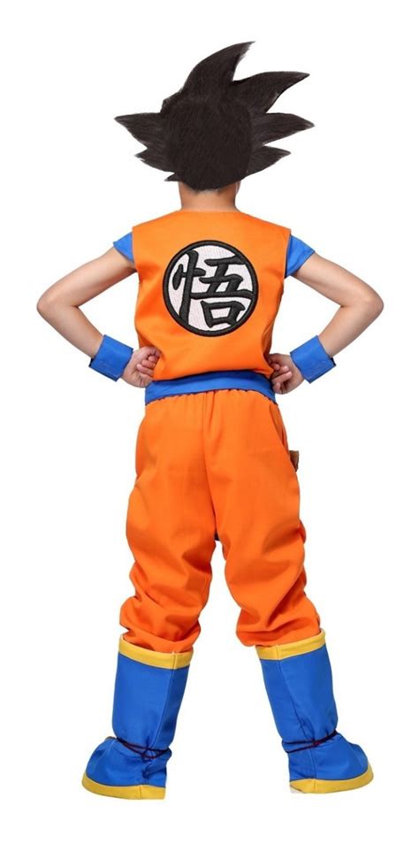 Disfraz De Dragon Ball Z Goku Para Niños Envio Gratis 1 Mercado Libre