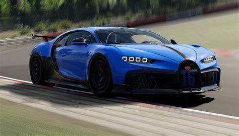 Bugatti Chiron Blue Beamngdrive Mods