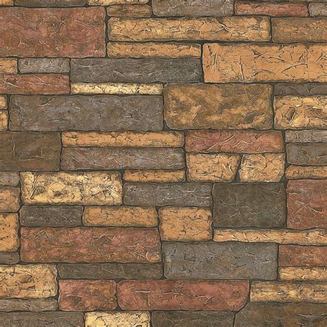 2718 41394 Clayton Charcoal Stone Texture Wallpaper By