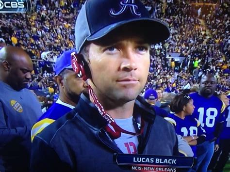 Lucas Black Ncis New Orleans Roll Tide Alabama College Football