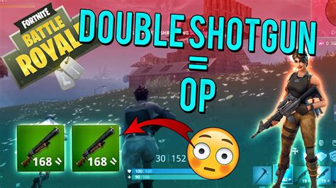 Double Shotgun Op 😳 ️ Fortnite Battle Royale Epic Moments Part 2