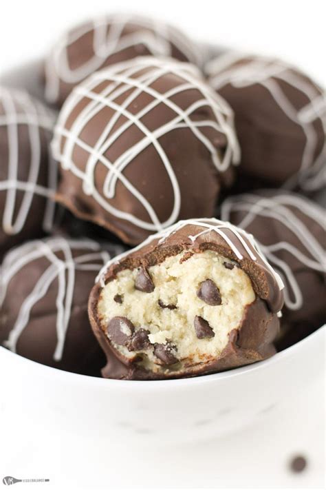 Edible Cookie Dough Truffles Recipe Made Healthy Gluten Free Dairy Free And Gluten Free