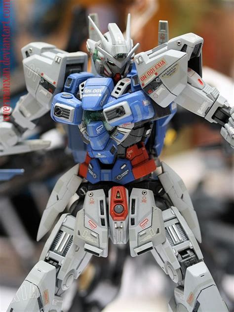 Custom Gundam Exia By Overmanxan On Deviantart Gundam Exia Custom